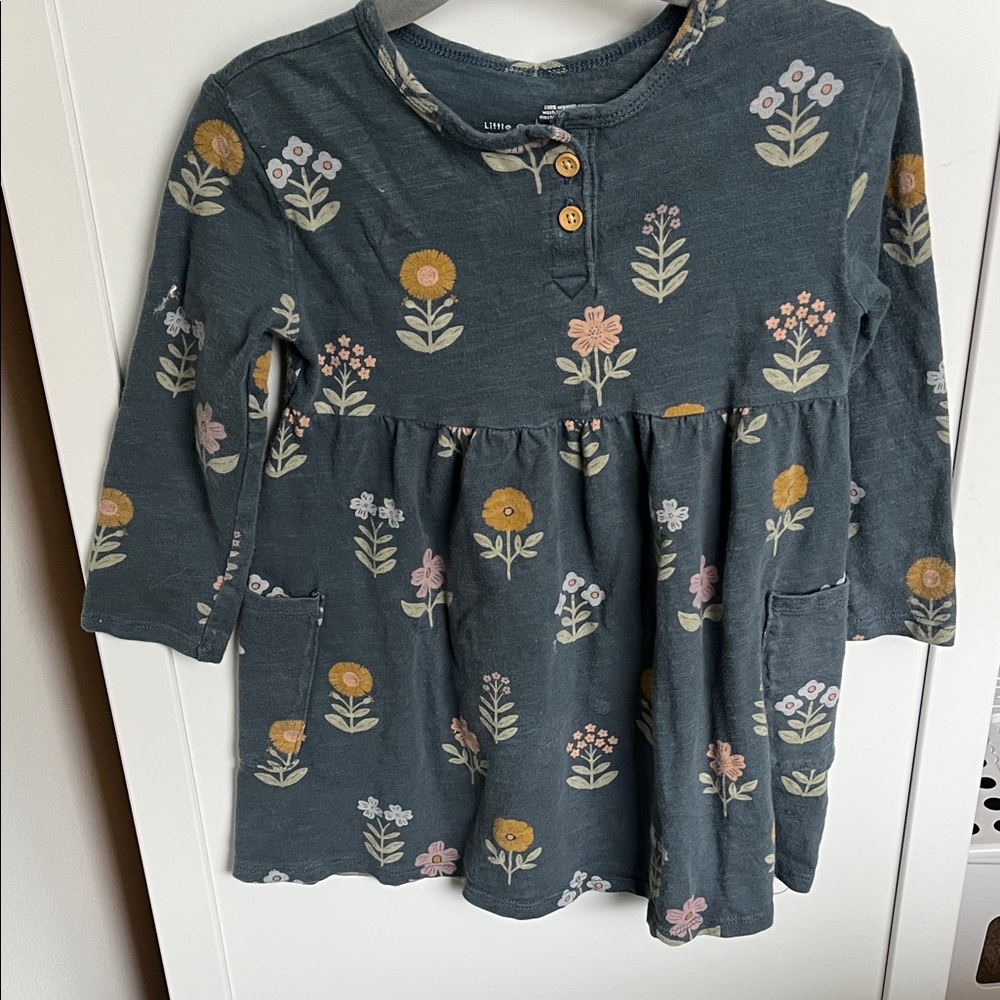 Floral Long Sleeve Dress